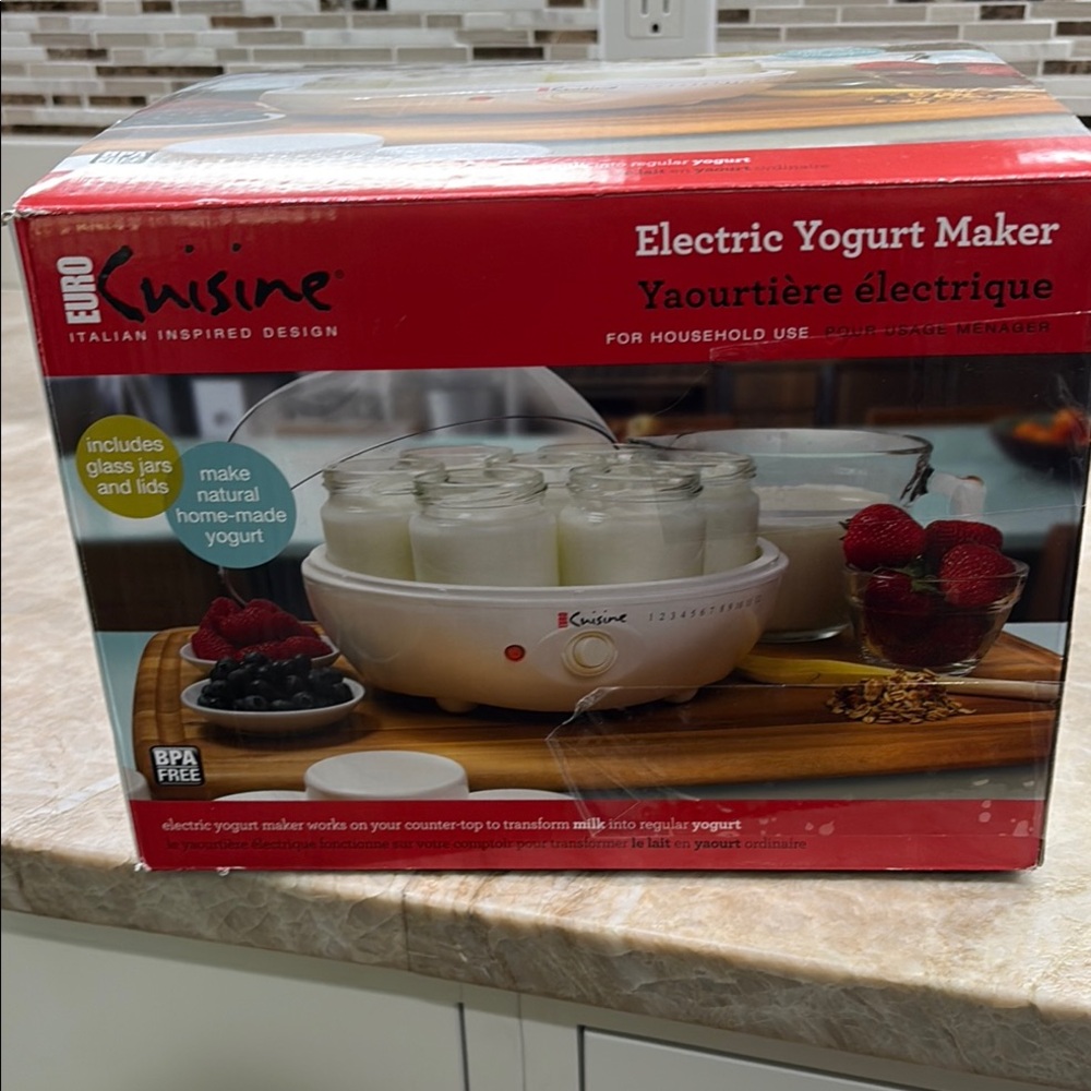 Electric Yogurt Maker - White